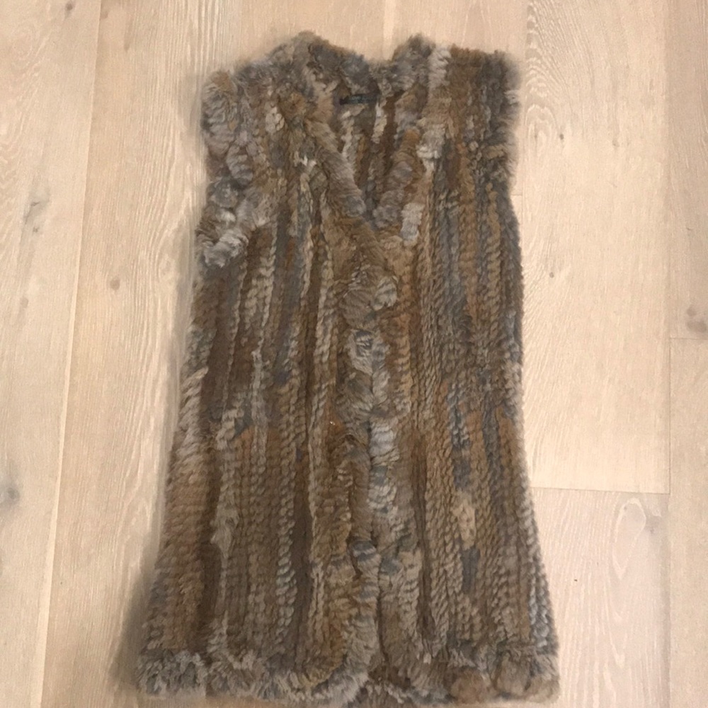 Love Token fur vest
